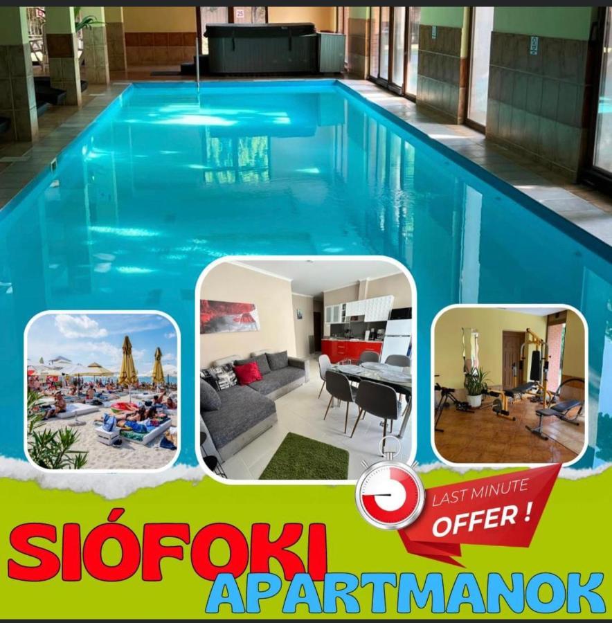 Dorina Wellness Daire Siofok Dış mekan fotoğraf